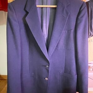 Vintage Christian Dior Midnight Blue Men's Blazer